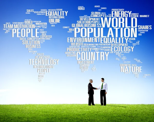 World Population and Community Concept — Stock Photo, Image