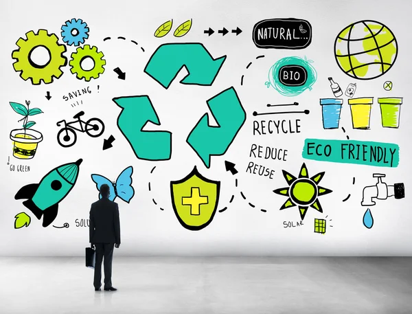 Recycle, Eco Friendly Environment Concept — Stock Photo, Image