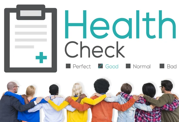 Health Check Diagnosis Medical Condition Analysis Concept — Stock Photo, Image