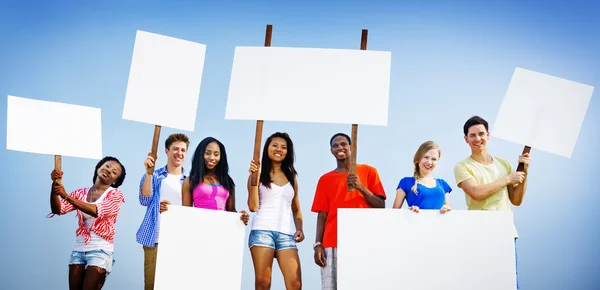 Group of Friends Outdoors Concept — Stock Photo, Image