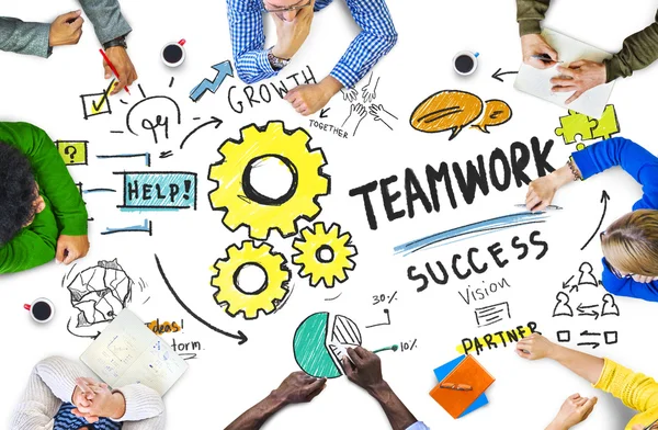 People and Teamwork  Concept — Stock Photo, Image