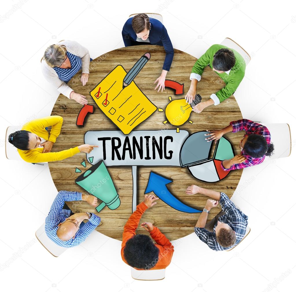 group of People and Training Concepts