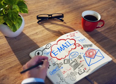 Adam Notepad e-posta yazma