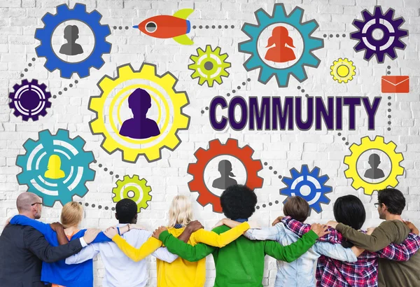 Diverse people and Community Concept — Stock Photo, Image