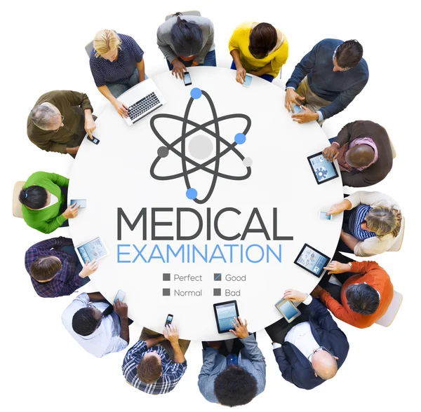 Esame medico Check Up Diagnosi Wellness Concept — Foto Stock