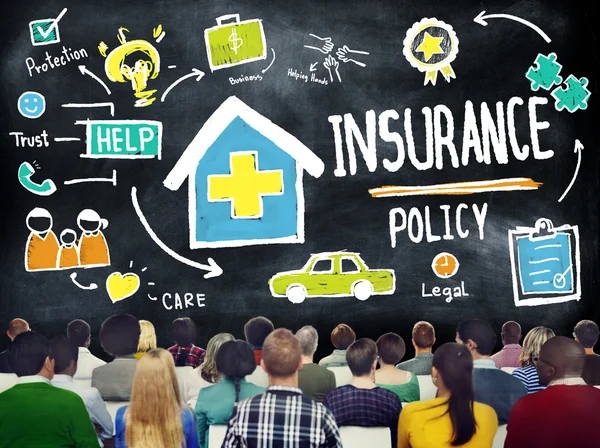 People at seminar about Insurance Policy — Stock Photo, Image