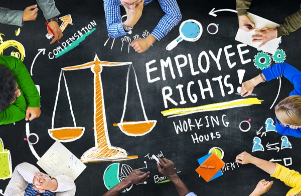 Employee Rights Employment Equality Job Education Learning Conce — Stock Photo, Image