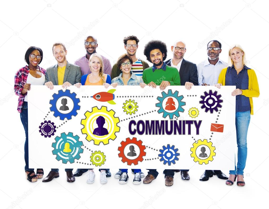 Diverse people and Community Concept