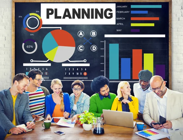 Diverse people and Planning Concept — Stock Photo, Image