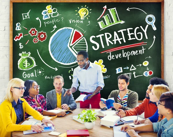 People and Strategy Development Concept — Stock Photo, Image