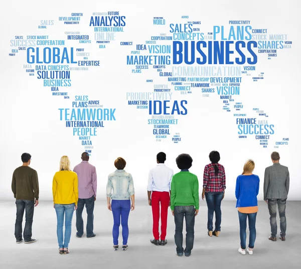 Diverse mensen en Business organisatie Concept — Stockfoto