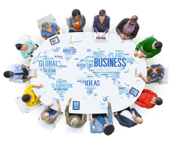 Diverse people and Business Organization Concept — Stock Photo, Image