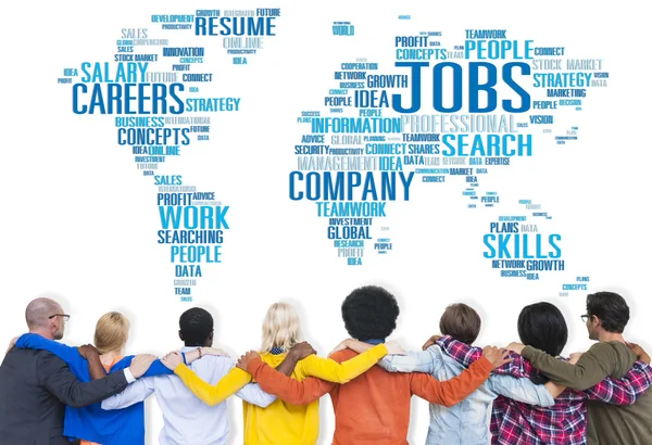 Diverse people and Job Concept — Stock Photo, Image