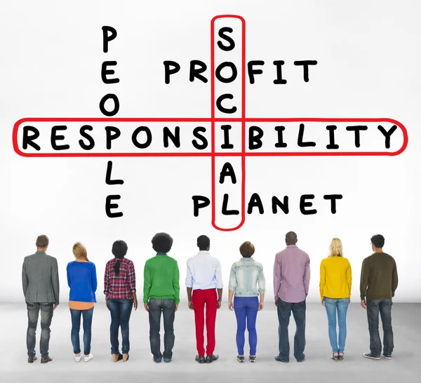 Diverse people and Social Responsibility Concept — Stock Photo, Image