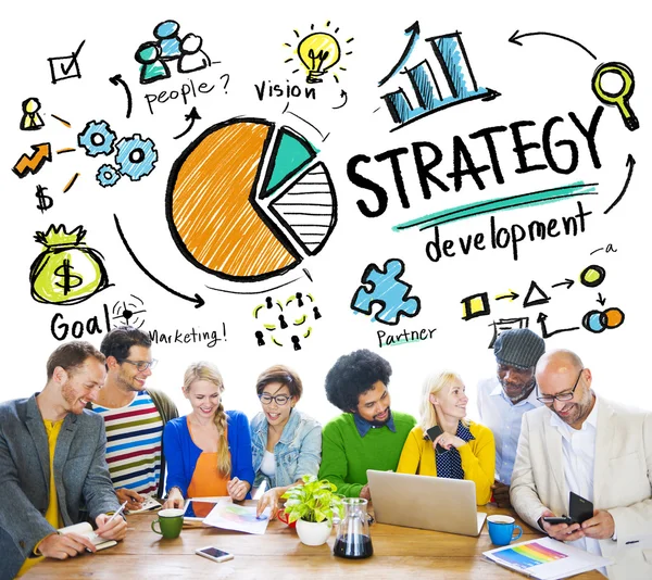 People and Strategy Development Concept — Stock Photo, Image