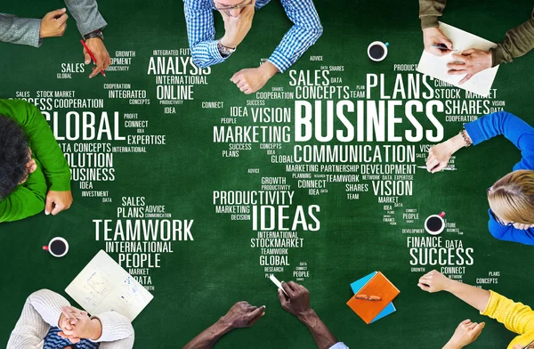 Diverse persone e Business Organization Concept — Foto Stock
