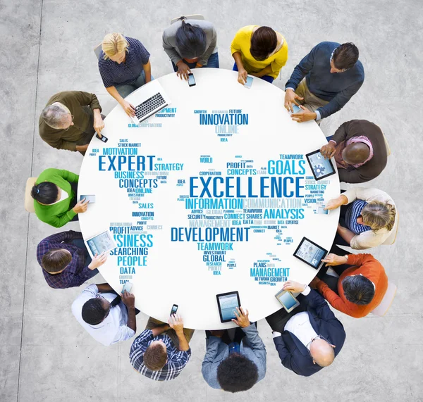 Diverse people and Excellence Concept — Stock Photo, Image