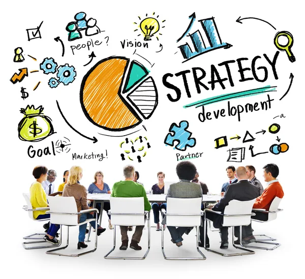 People and Strategy Development Concept — Stock Photo, Image