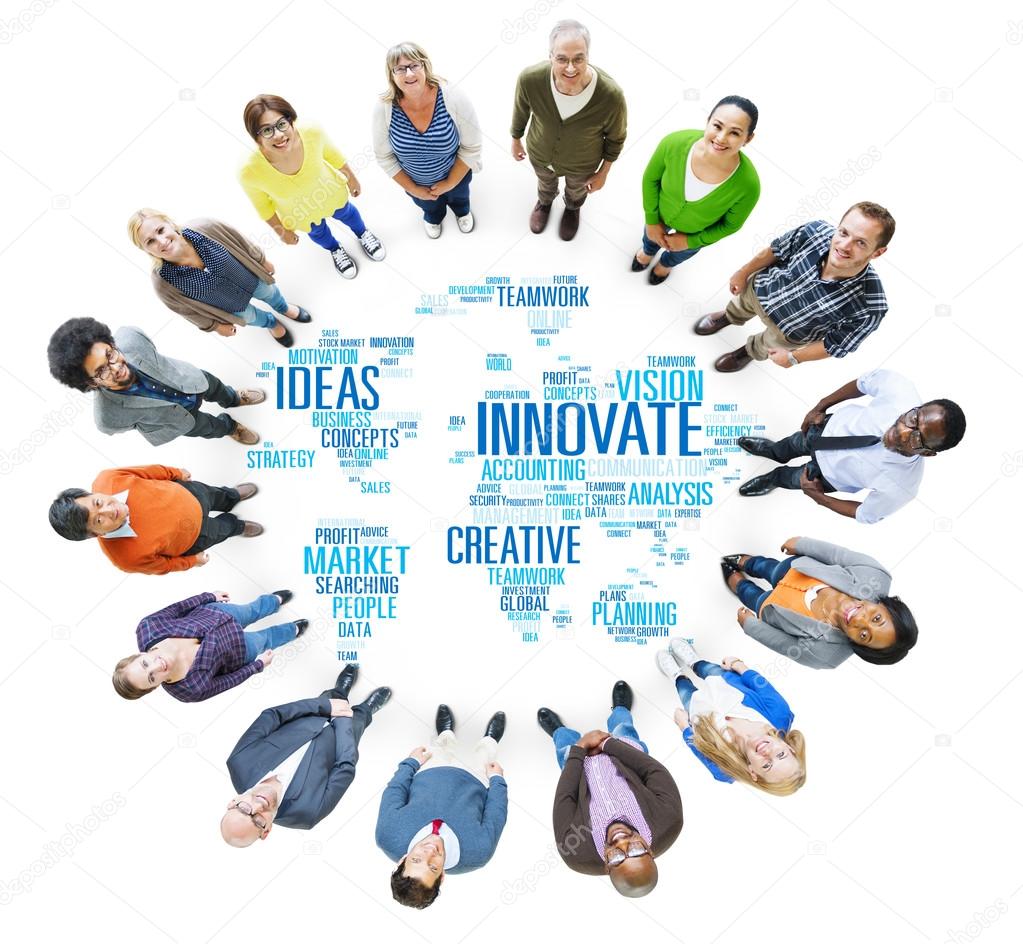 People around the Innovation Ideas