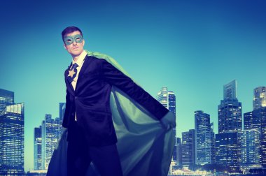 Güçlü güçlü iş süper kahraman