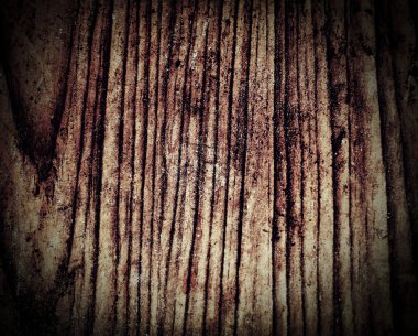 Ahşap duvar malzeme çizik