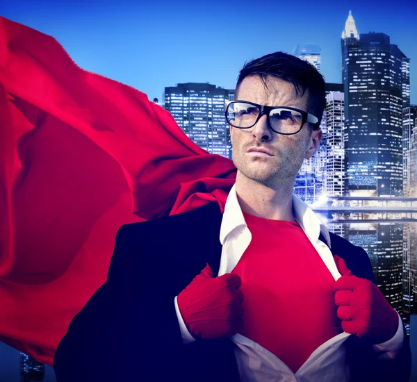 Strong Superhero Professional — Stock Photo, Image