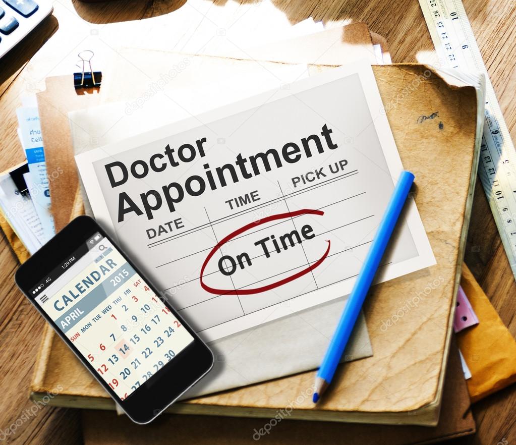 Doctor Appointment on Calendar