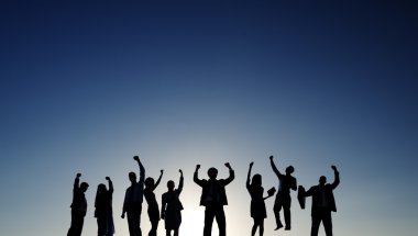 iş adamları silüeti