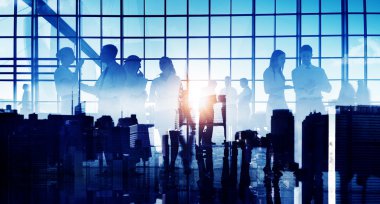 iş grubu Silhouettes