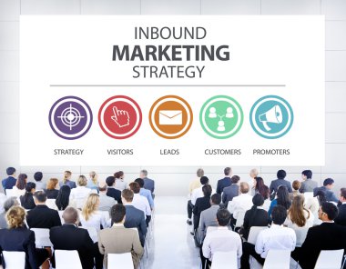 people at seminar about Inbound Marketing Strategy