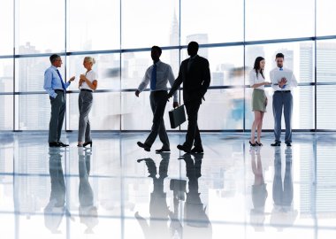 çalışan iş adamları 