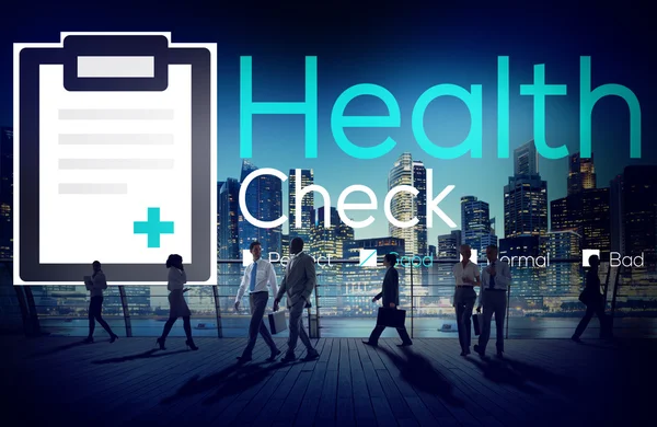 Conceito de Diagnóstico de Verificação de Saúde — Fotografia de Stock