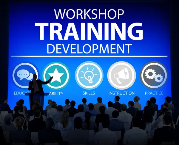 Diverse people and Workshop Training — Stock Photo, Image