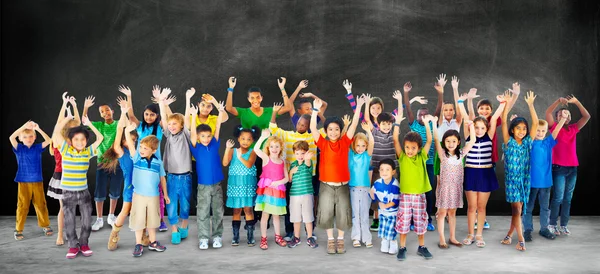 Schattig schattige kinderen — Stockfoto