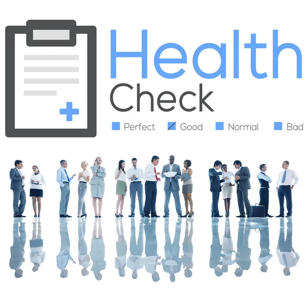 Conceito de Diagnóstico de Verificação de Saúde — Fotografia de Stock