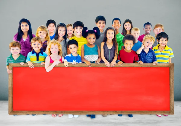 Adorable smiling children — Stock Photo, Image