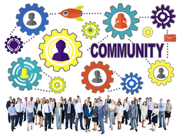 Diverse people and Community — 스톡 사진