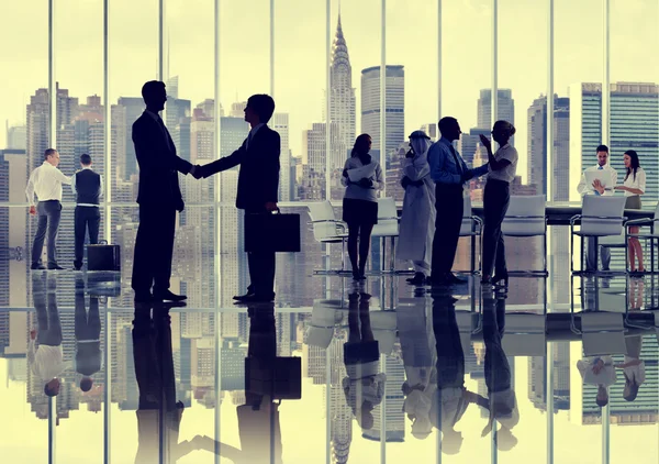 Business People in meeting room — Stock Photo, Image