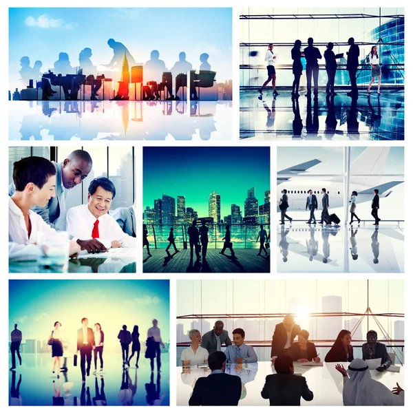 Group of business colleagues — Stock Photo, Image