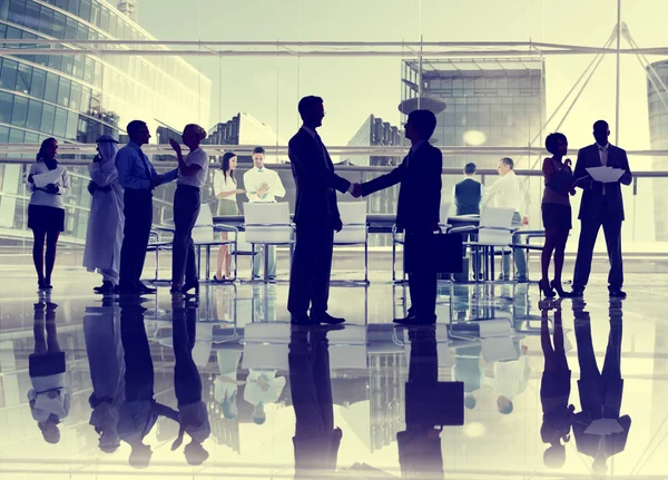 Business People in meeting room — Stock Photo, Image