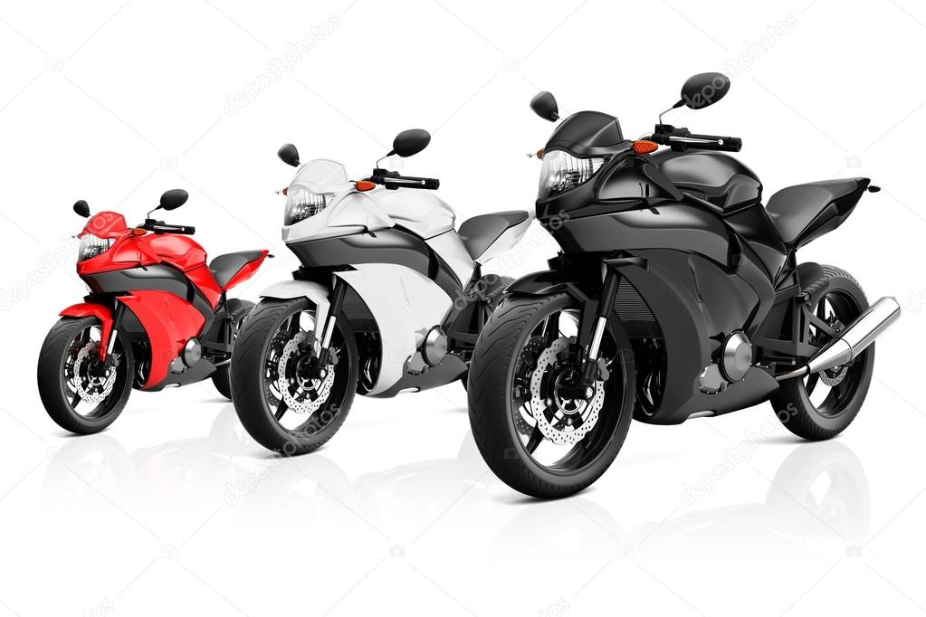 Motorbike  Transport  Concept