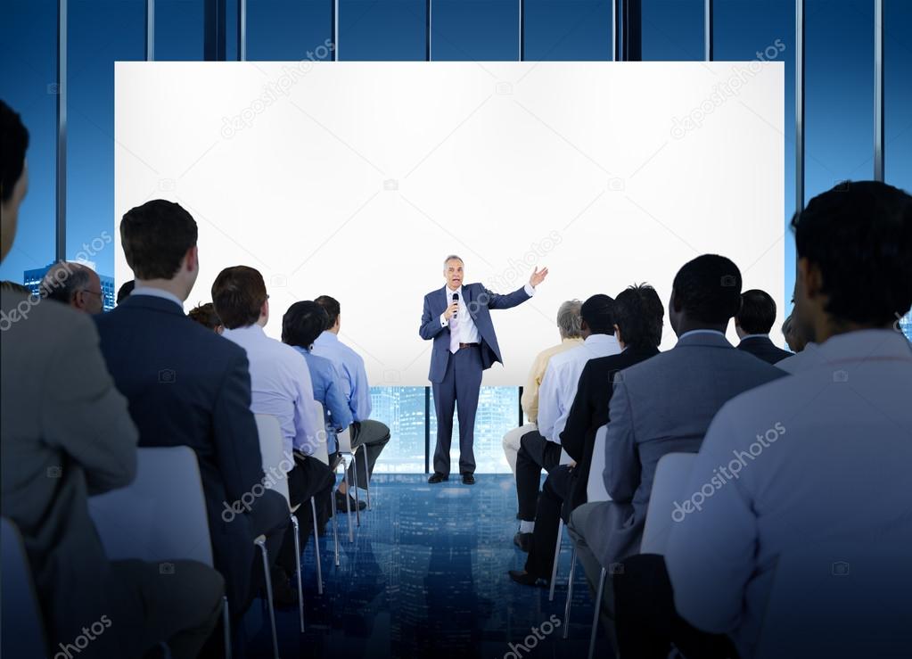 Business People Seminar Conference — Stock Photo © Rawpixel 73574137