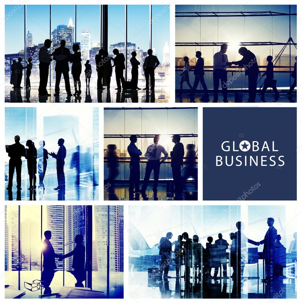 business group Silhouettes