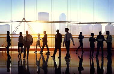 profesyonel iş işçi Silhouettes