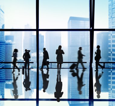 profesyonel iş işçi Silhouettes