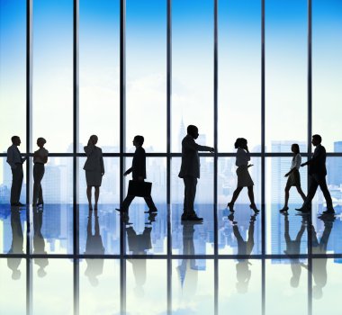 profesyonel iş işçi Silhouettes