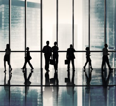 profesyonel iş işçi Silhouettes