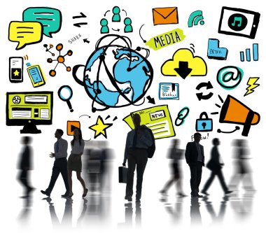 profesyonel iş işçi Silhouettes