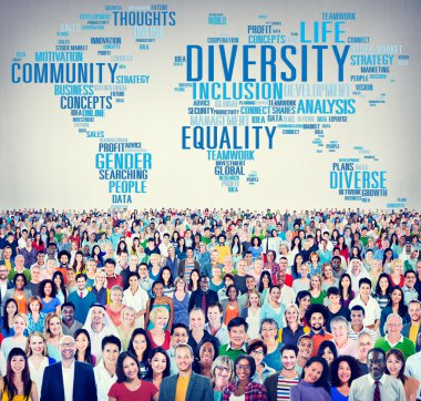 Diverse people and Diversity Concept clipart