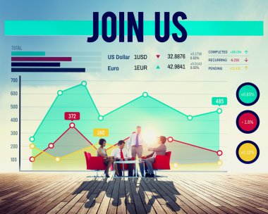 İş ekibi birlikte çalışıyor.